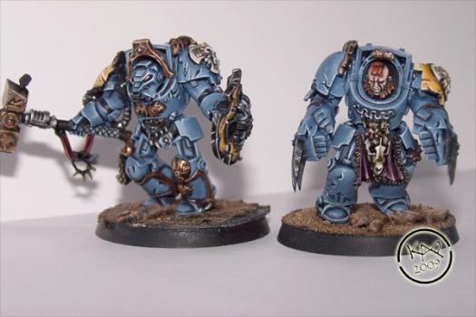 Space Wolves Terminator Guards by begginersluck123