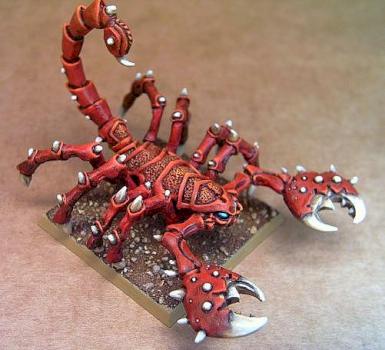 An old chaos scorpion by Modderrhu