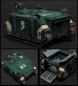 Dark Angels Rhino II by Kopf