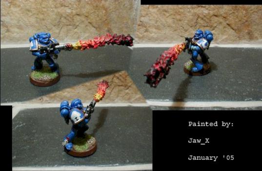 UltraMarine Flamer by jaw x