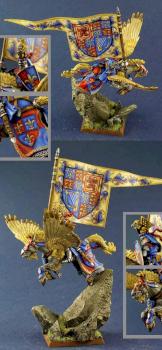 WARHAMMER Bretonnia Pegasus Knight Standard by Scibor