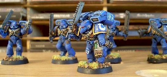 Assault Ultramarines! by undeadair