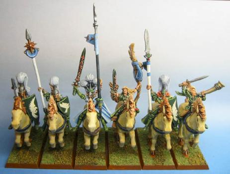 Wood Elf Glade Riders by Trevor