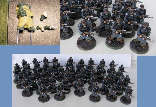 Imperial Guard Conscript platoon 1 by Freddy H2