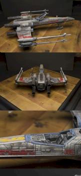 Arrival on Bespin - Bandai 1:72 X-Wing by Nordgrot