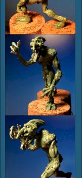 AD&D Style Troll Sculpt by Atom