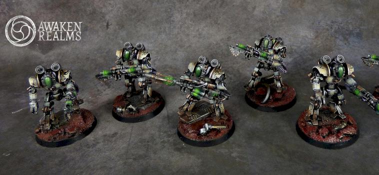 Adeptus Mechanicus Thallax cohort by Awaken Realms