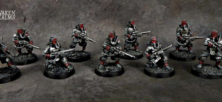 Imperial Guard Astra Militarium Death Korps of Krieg Grenadiers by Awaken Realms