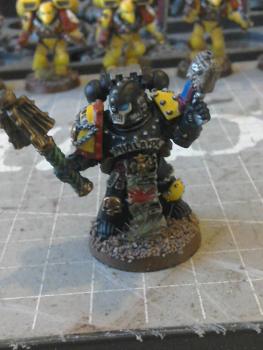 Imperial Fist Chaplain by Mr.Flibble