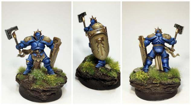 Stormcast Eternal Sigmarine by tittlemanscrest84