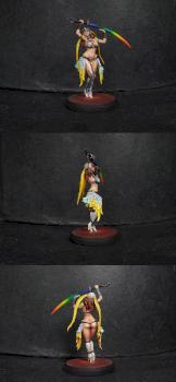 Kingdom Death - Pinup Phoenix Dancer by Wondercat