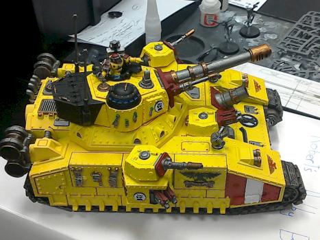 Imperial Fist Baneblade by Mr.Flibble