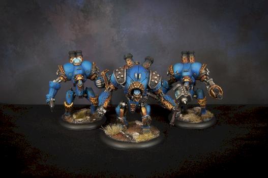 Cygnar Warjacks by paintordieminiatures