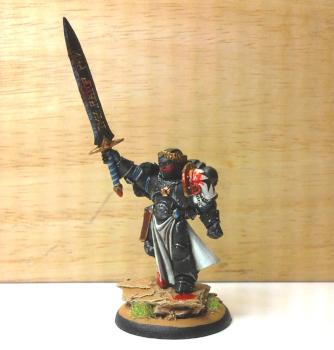 Black Templars Emperor's Champion by gunrunr