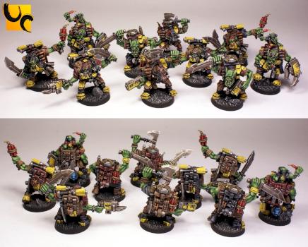 Ork Kommandos by UnlimitedColours