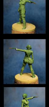 Sally Not Yet Dead Miniatures Sculpt 50mm by Savagemind666