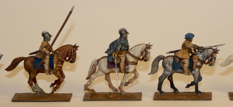 English Civil War Cavalry Riders by Polymath Workshop