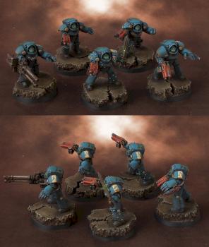 Alpha Legion Tartaros Terminators by highelf