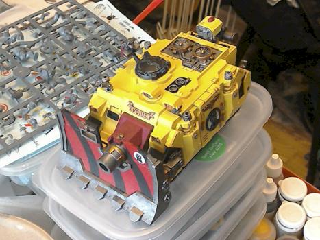 Imperial Fist Vindicator by Mr.Flibble