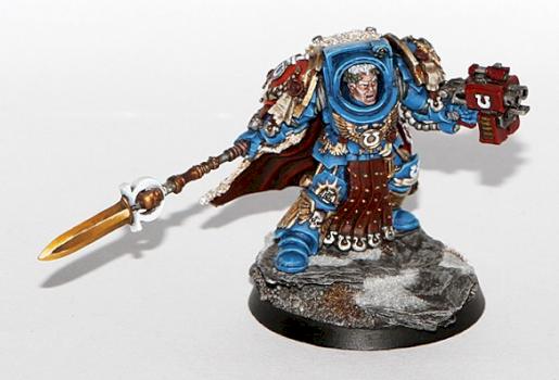 ULTRAMARINES CAPTAIN 3rd company by Perfectus Art Studio