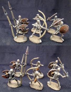 Skeletons - Reaper Bones 77001 77018 77017 by PegaZus