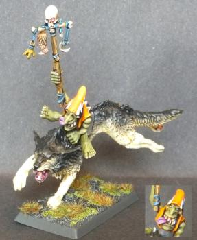 Goblin Shaman on Wolf (Messi) by cb_rex