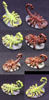 Vermin Scorpions - Reaper Bones 77125 by PegaZus