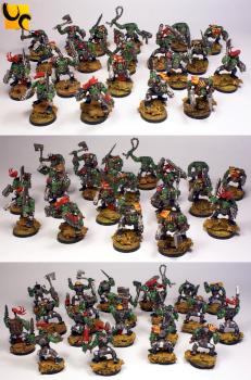 Ork Boyz by UnlimitedColours