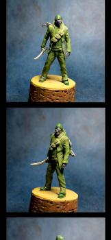 Nate Not Yet Dead Miniatures Sculpt 50mm by Savagemind666