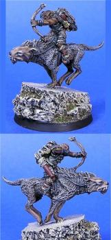 Warg Rider (1) by chambersofminiatures