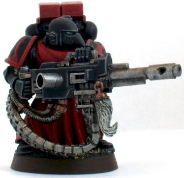 Red Tyrant Autocannon by Dammekkos2