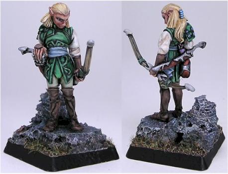 Elven Archer by chambersofminiatures