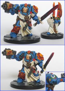 Ultramarines Terminator Captain by bile