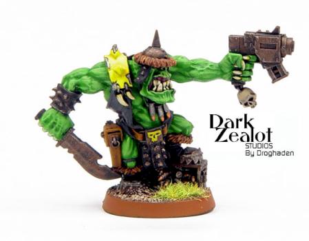 Limited Edition Gorkamorka Ork Nob Bad Moon by droghaden