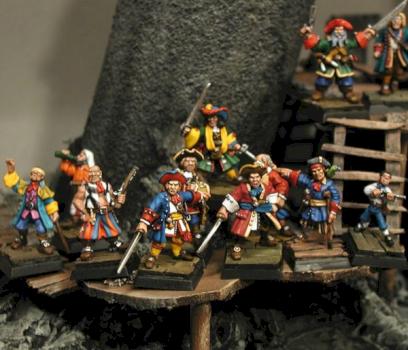 Mordheim Pirates Warband by witchhunter