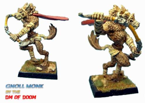 Gnoll Monk by DM of Doom