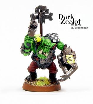 Bad Moon Ork Nob by droghaden