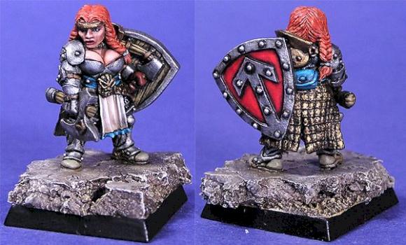 Female Dwarf by chambersofminiatures