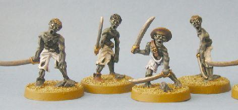 Zombie Pirates from Eureka Miniatures by Flashman14