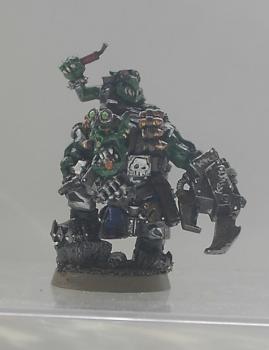 Ork Kommando Kaptain by The Templar