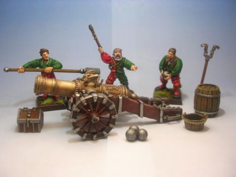 Empire Cannon and Crew by darklord