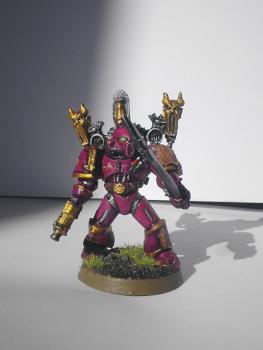 Emperors Children Chaos Marine Champion by The Templar