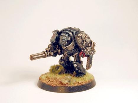 old skool assault cannon terminator by benjers2