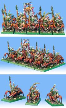 Goblin spider riders by PeJot