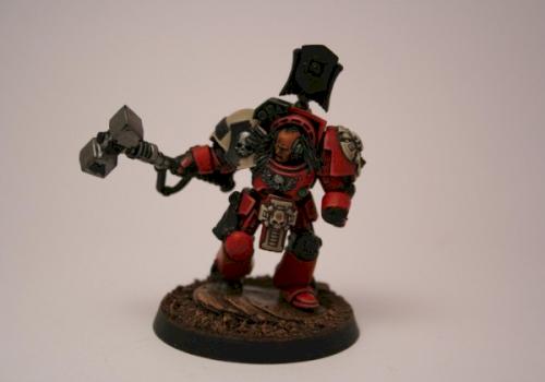 Space Marine Treminator Captain by fishmunky