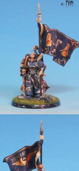 Ultramarines Space Marine Standerd Bearer 02 by BOCHI