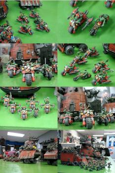 Waaagh VolMax Ork Biker Boyz by AzhrarnX