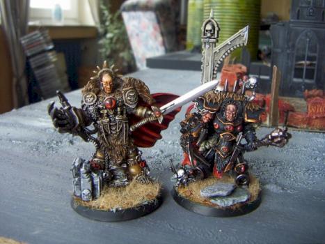 horus before and after the heresy... by reg