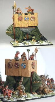 Grendel Norse War Titanosaur by witchhunter