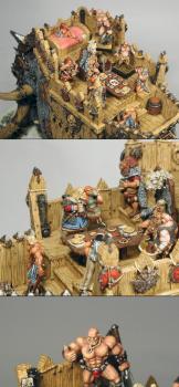 Norse War Mammoth - Part 3 - Party Howdah by witchhunter